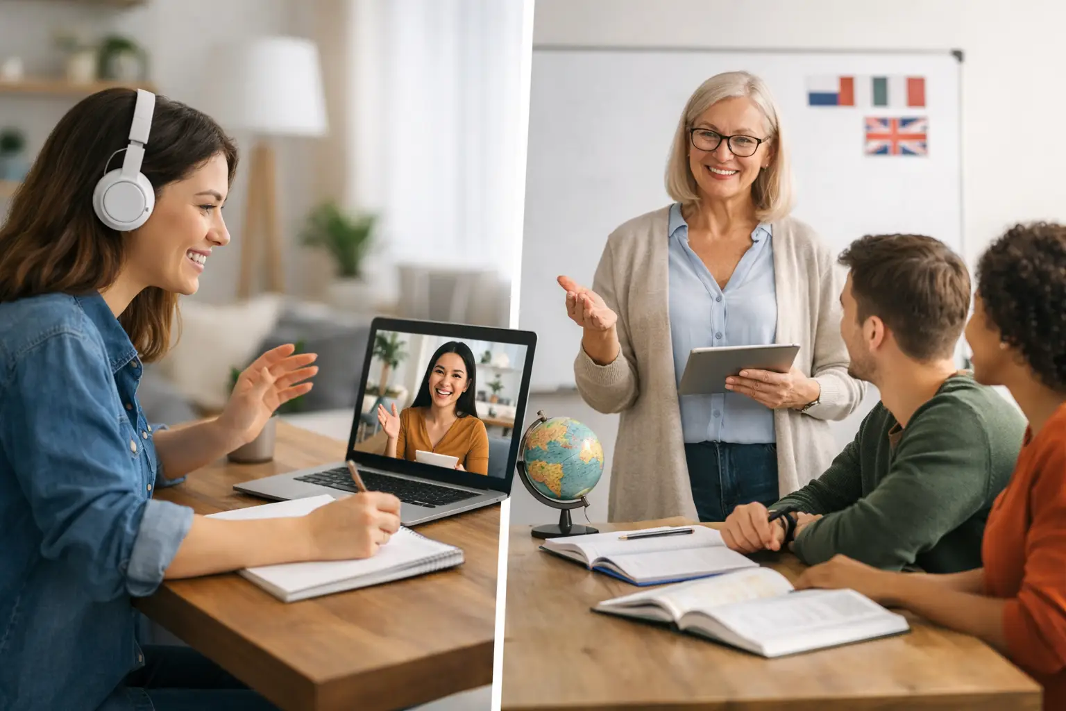Online or In Person Language Lessons That Fit You